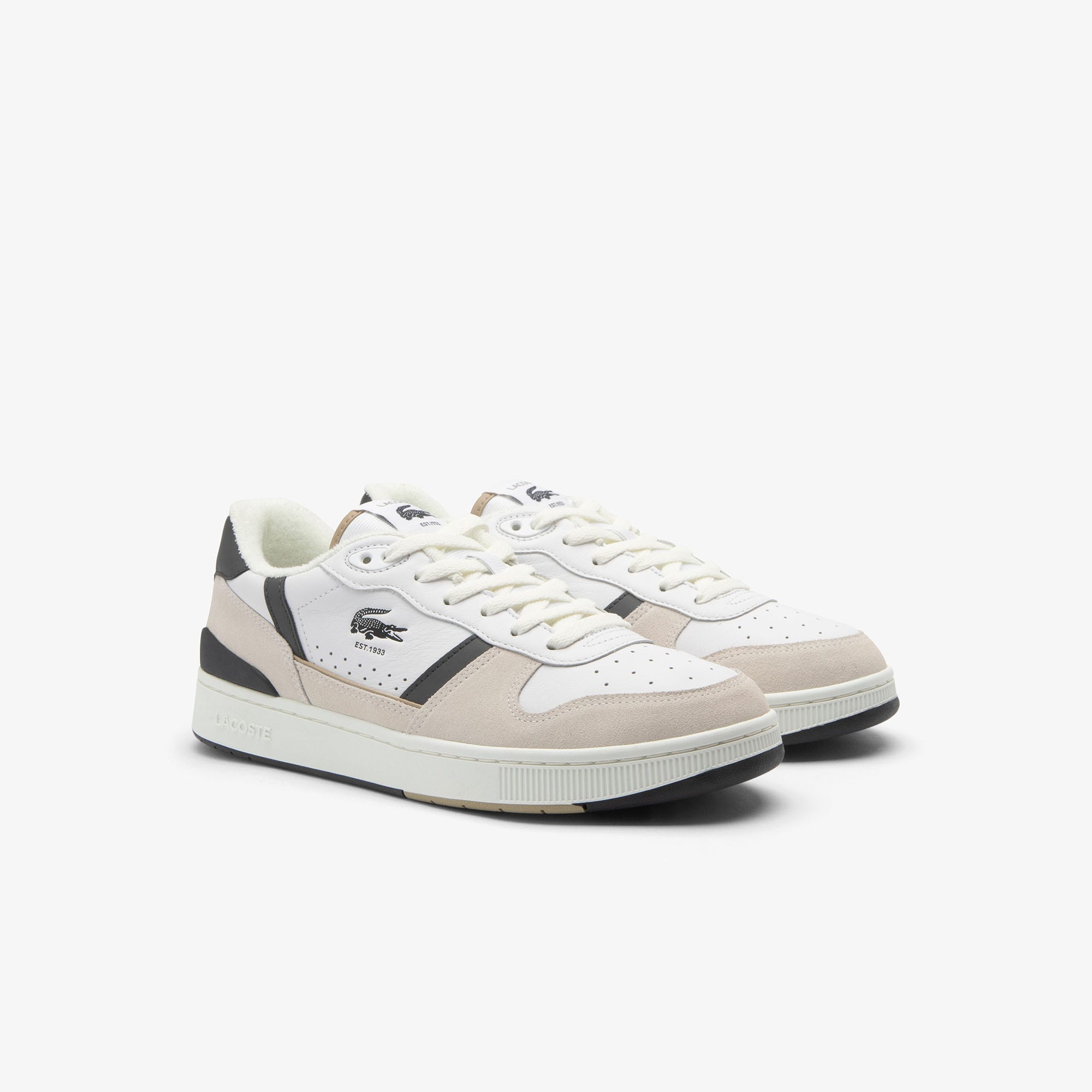 Men's T-Clip Set Leather Sneakers