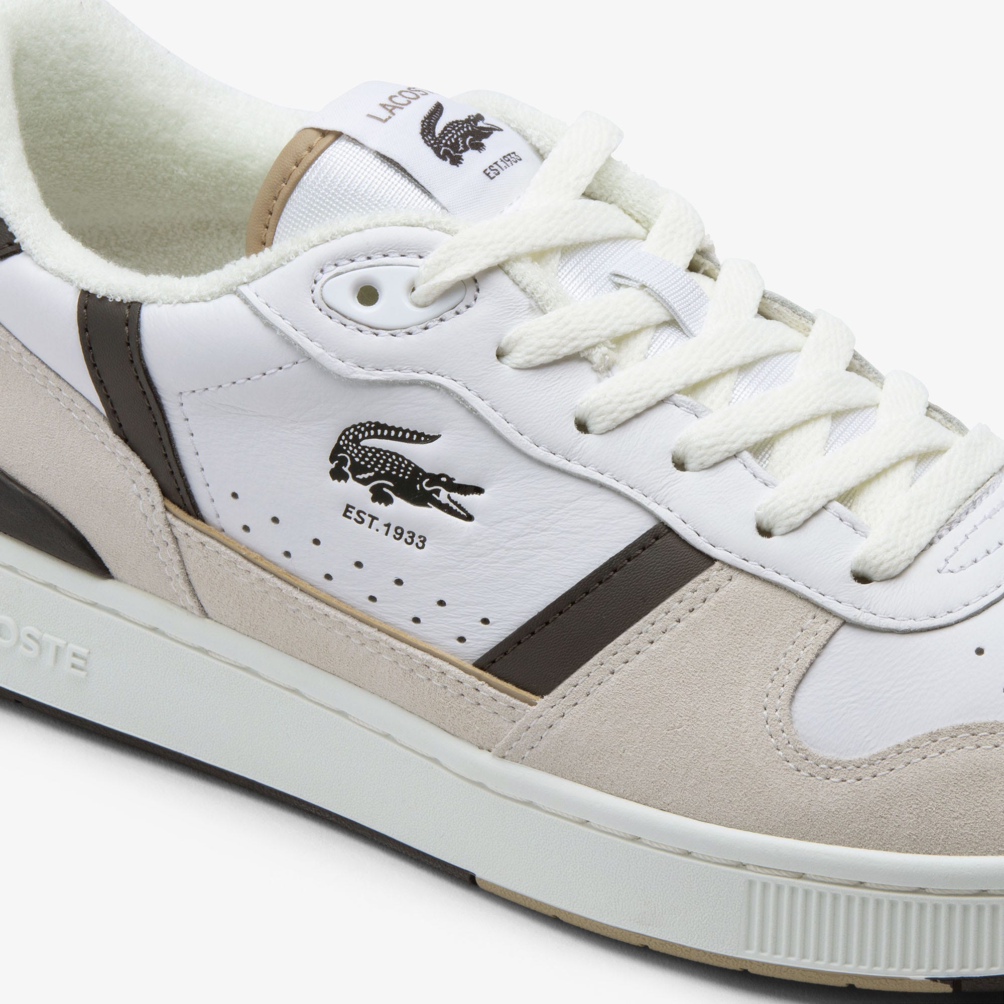 Men's T-Clip Set Leather Sneakers