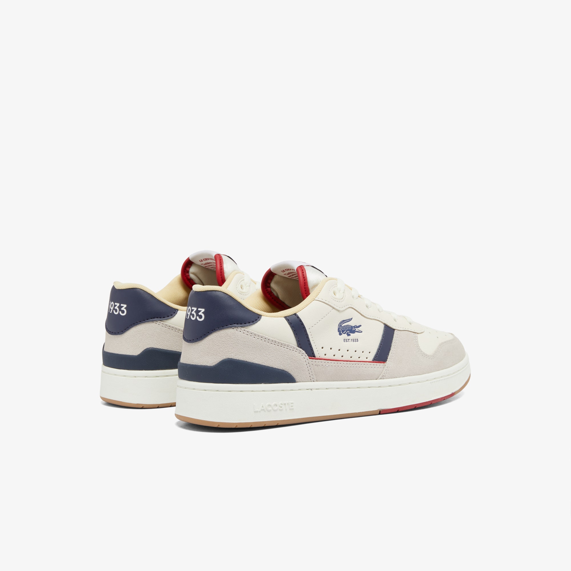 Men's T-Clip Set Leather Sneakers