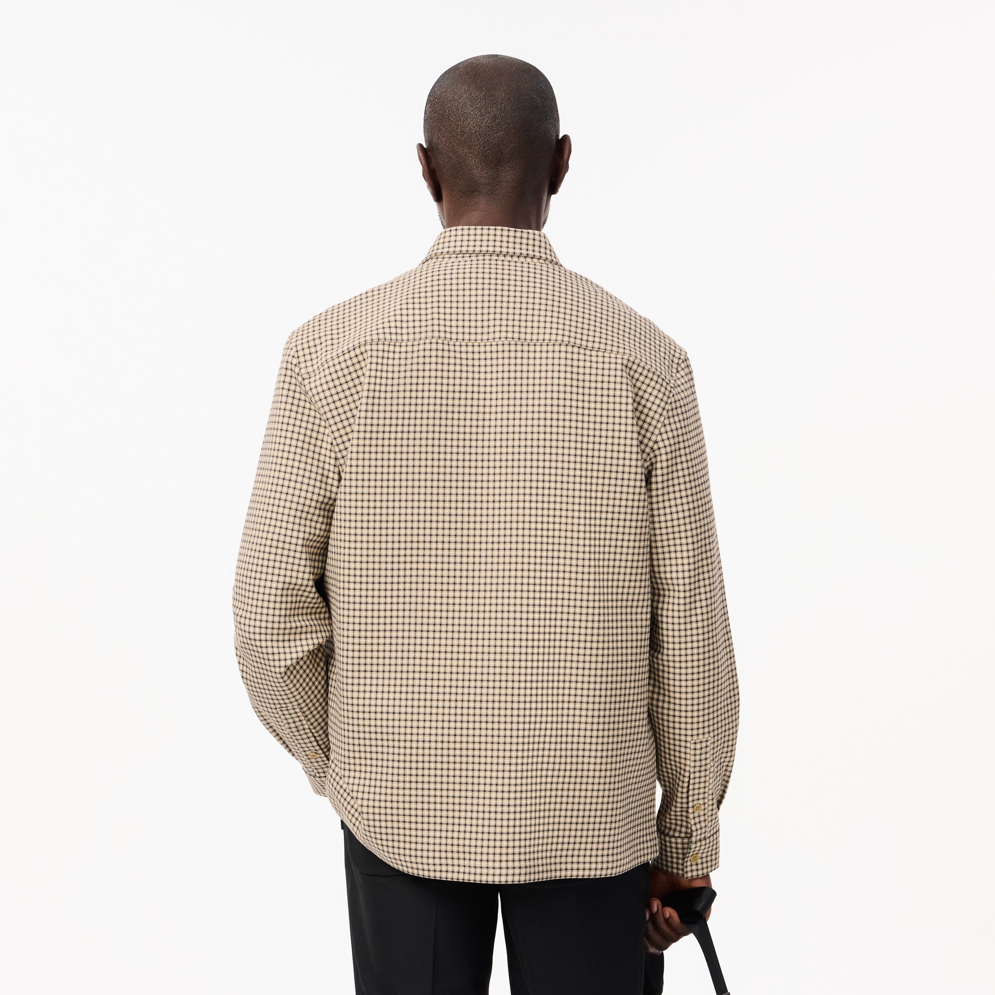 Regular Fit Cotton Plaid Overshirt
