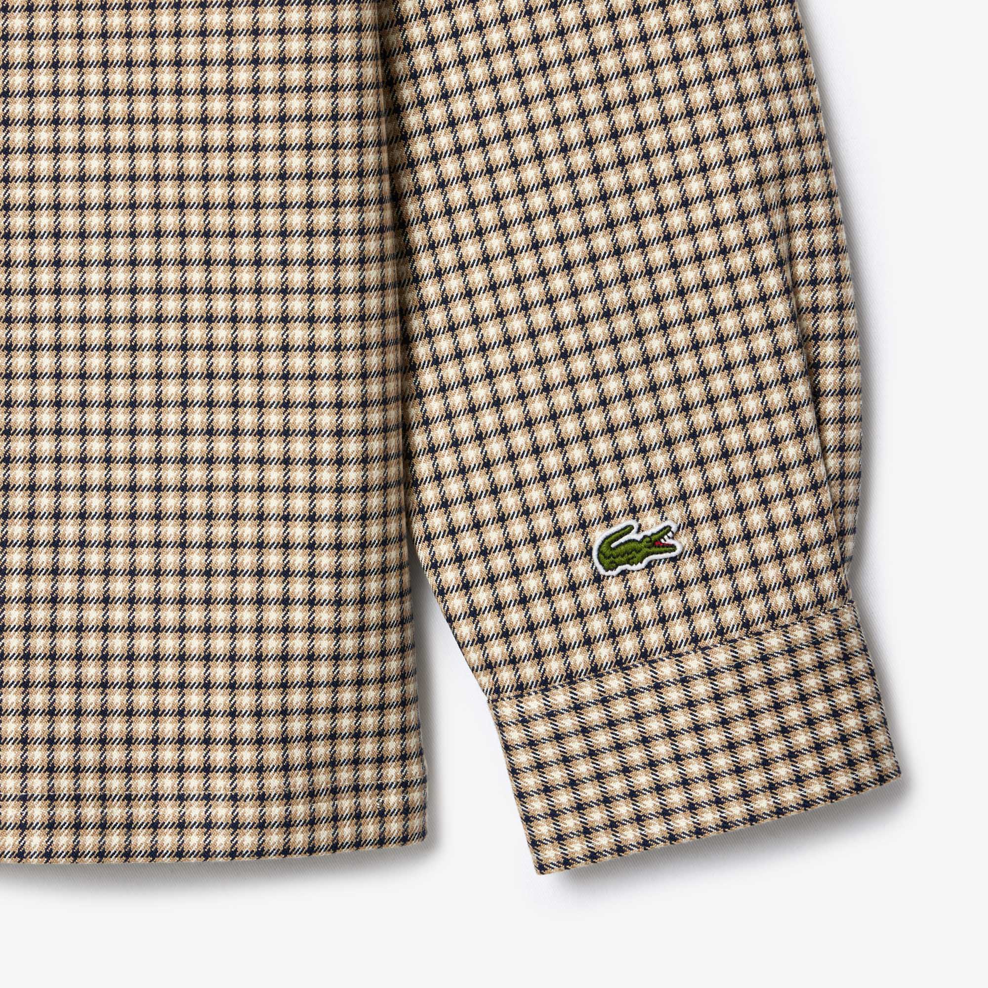 Regular Fit Cotton Plaid Overshirt