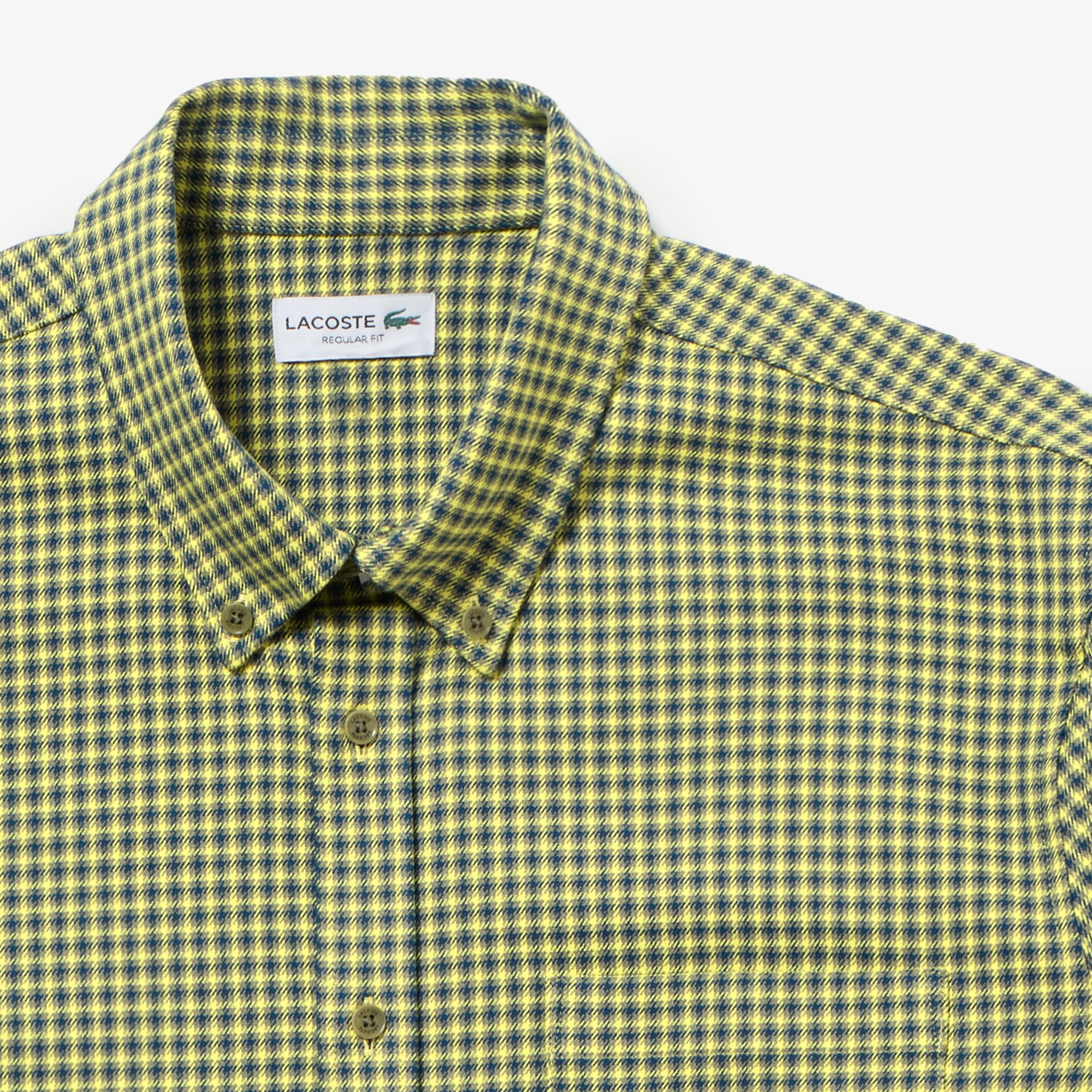 Regular Fit Cotton Plaid Overshirt