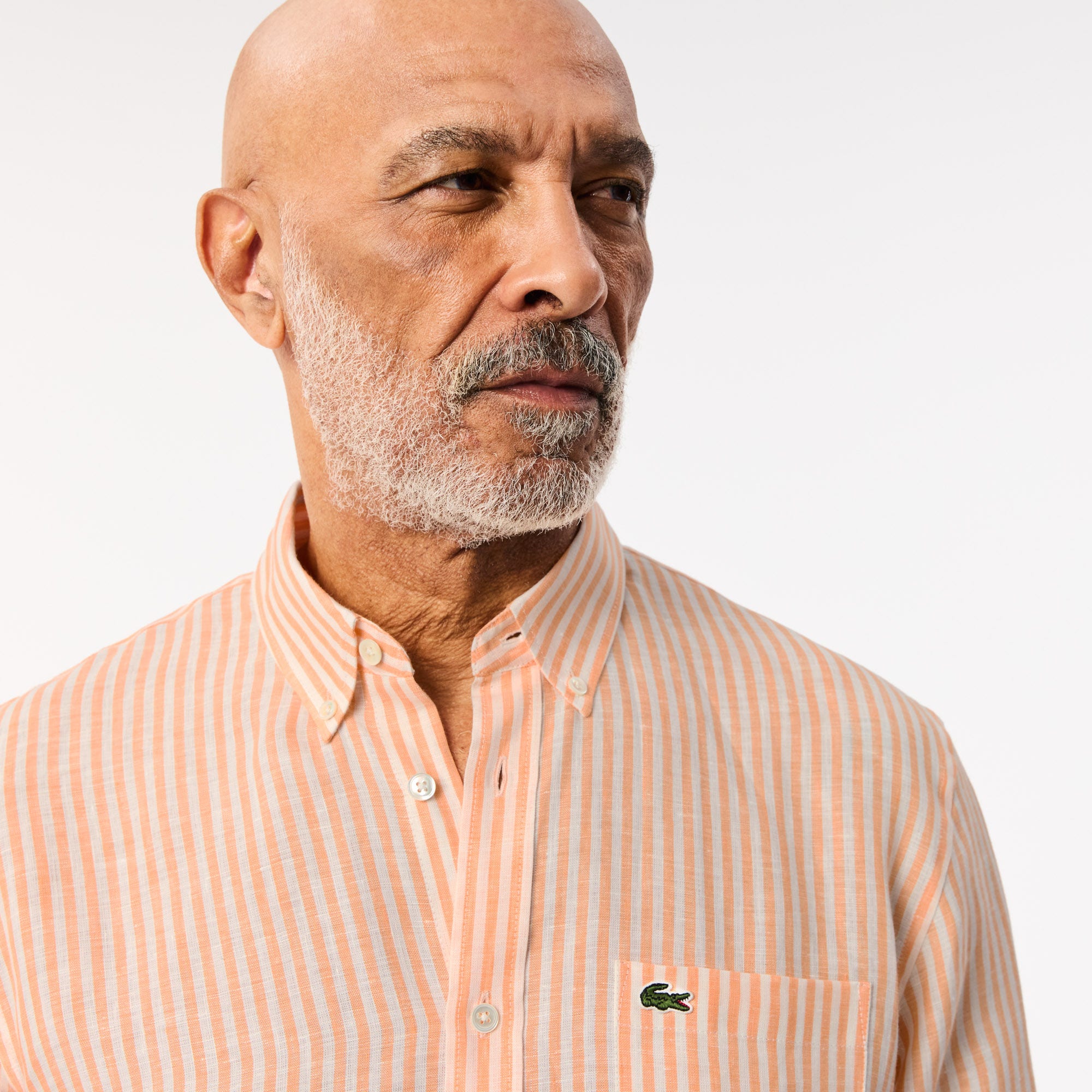 Regular Fit Striped Linen Shirt