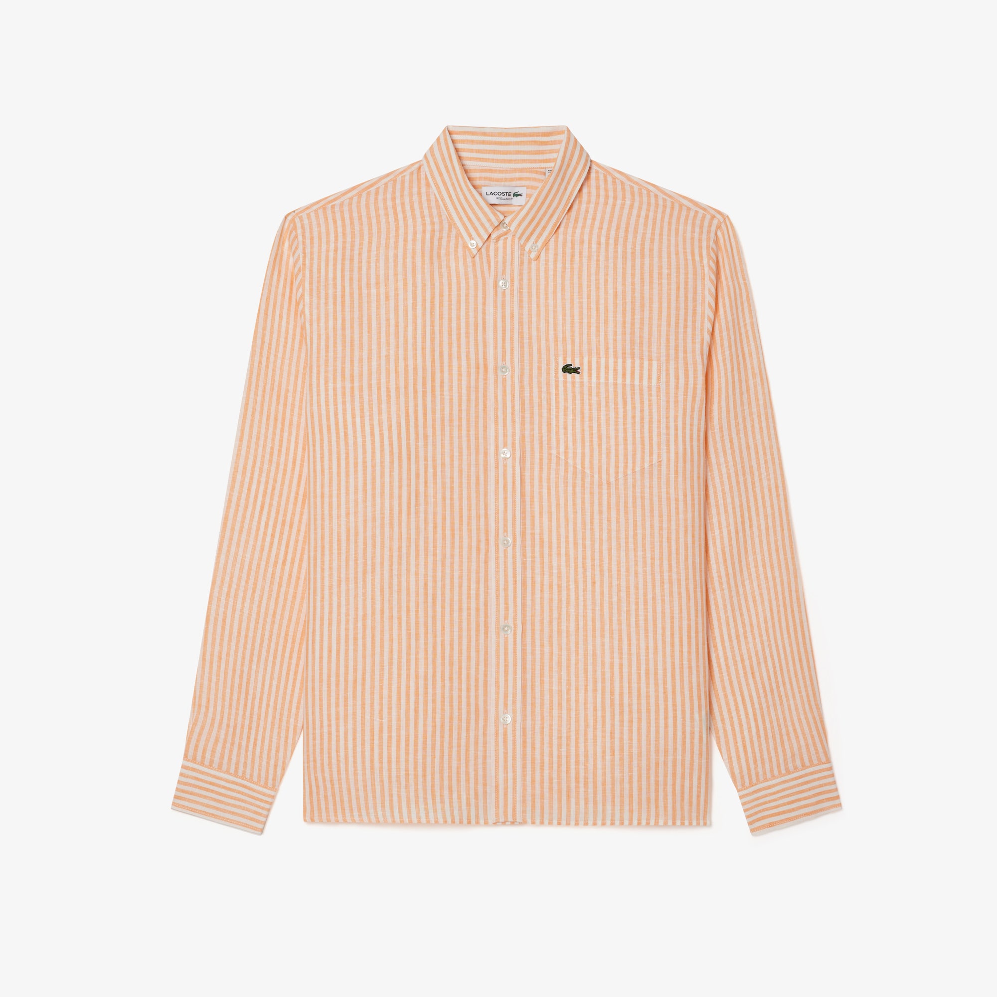 Regular Fit Striped Linen Shirt