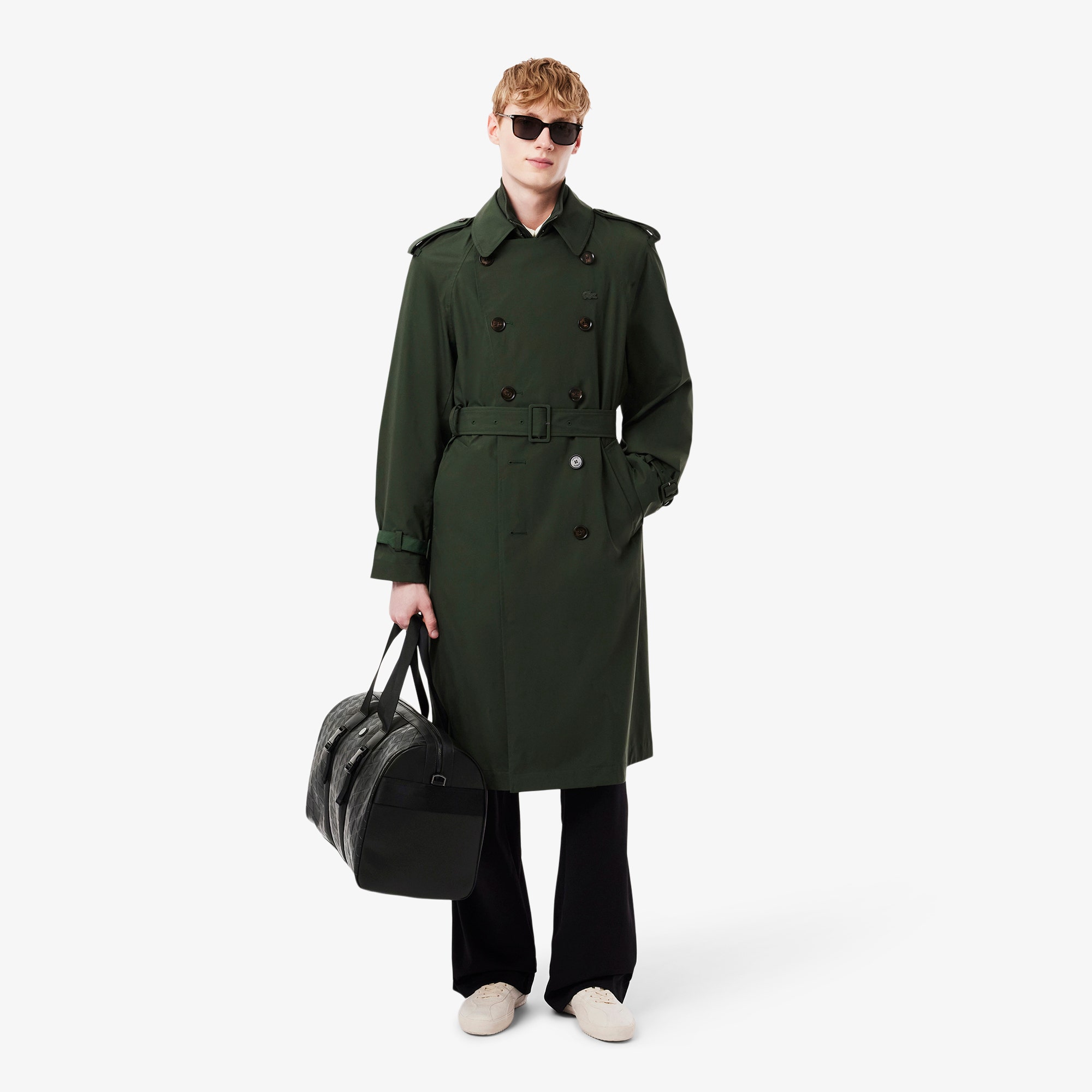 Large Nomogramme Leather Weekend Bag