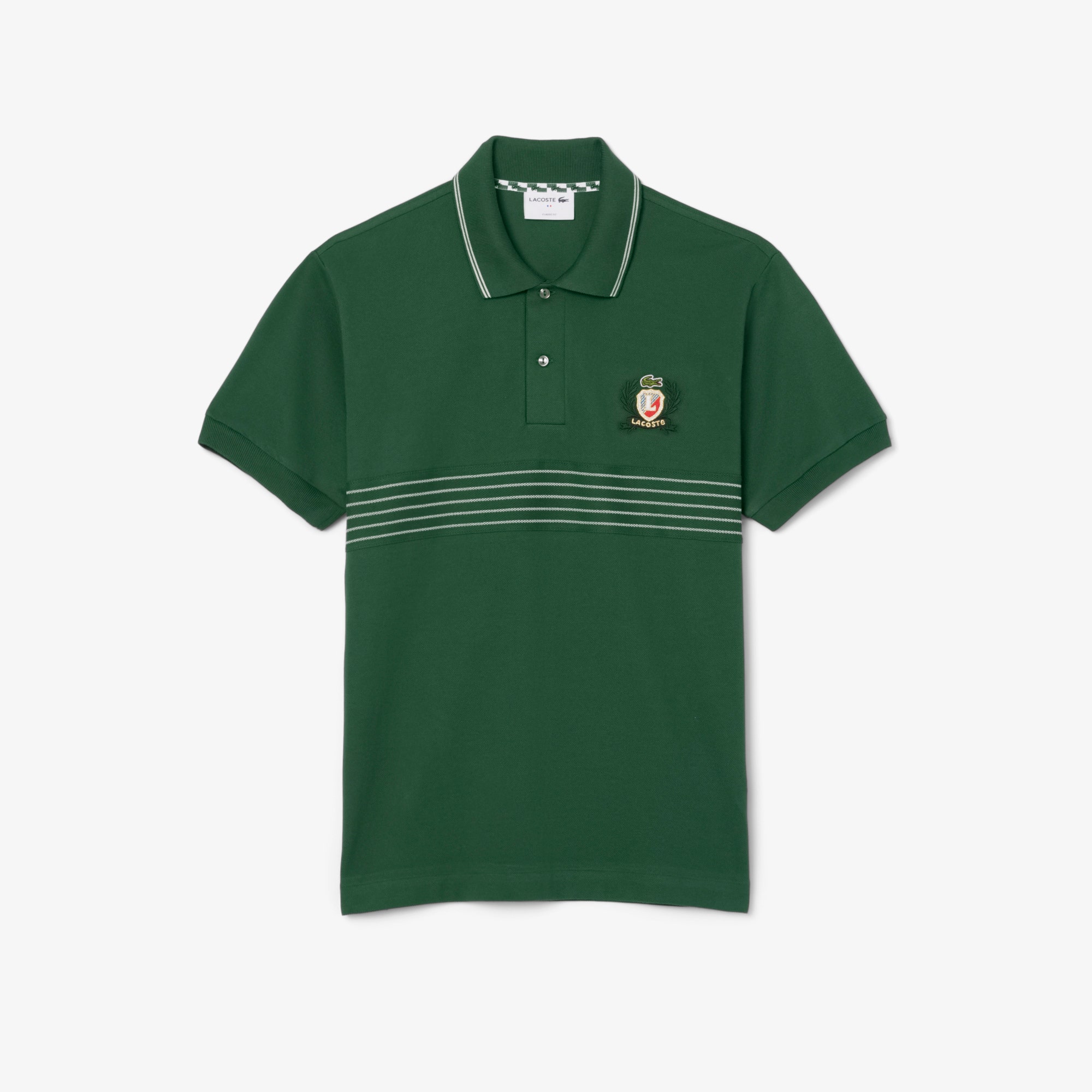 Classic Fit L.12.12 Embroidered Shield Polo Shirt