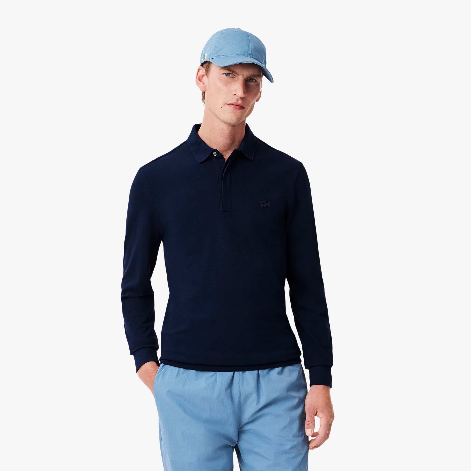 Regular Fit Paris Stretch Pique Polo Shirt