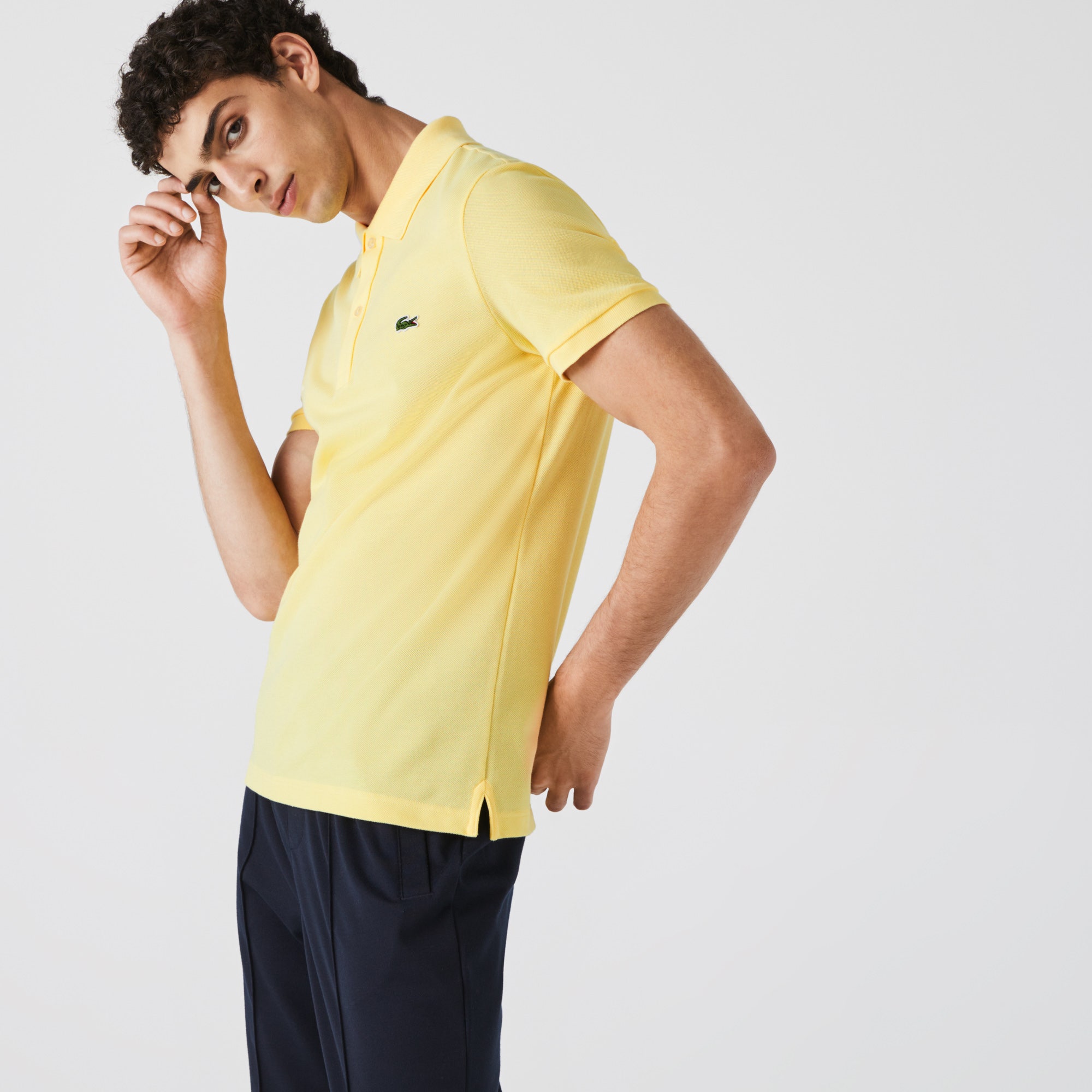 Slim Fit L.12.12 Pique Polo Shirt