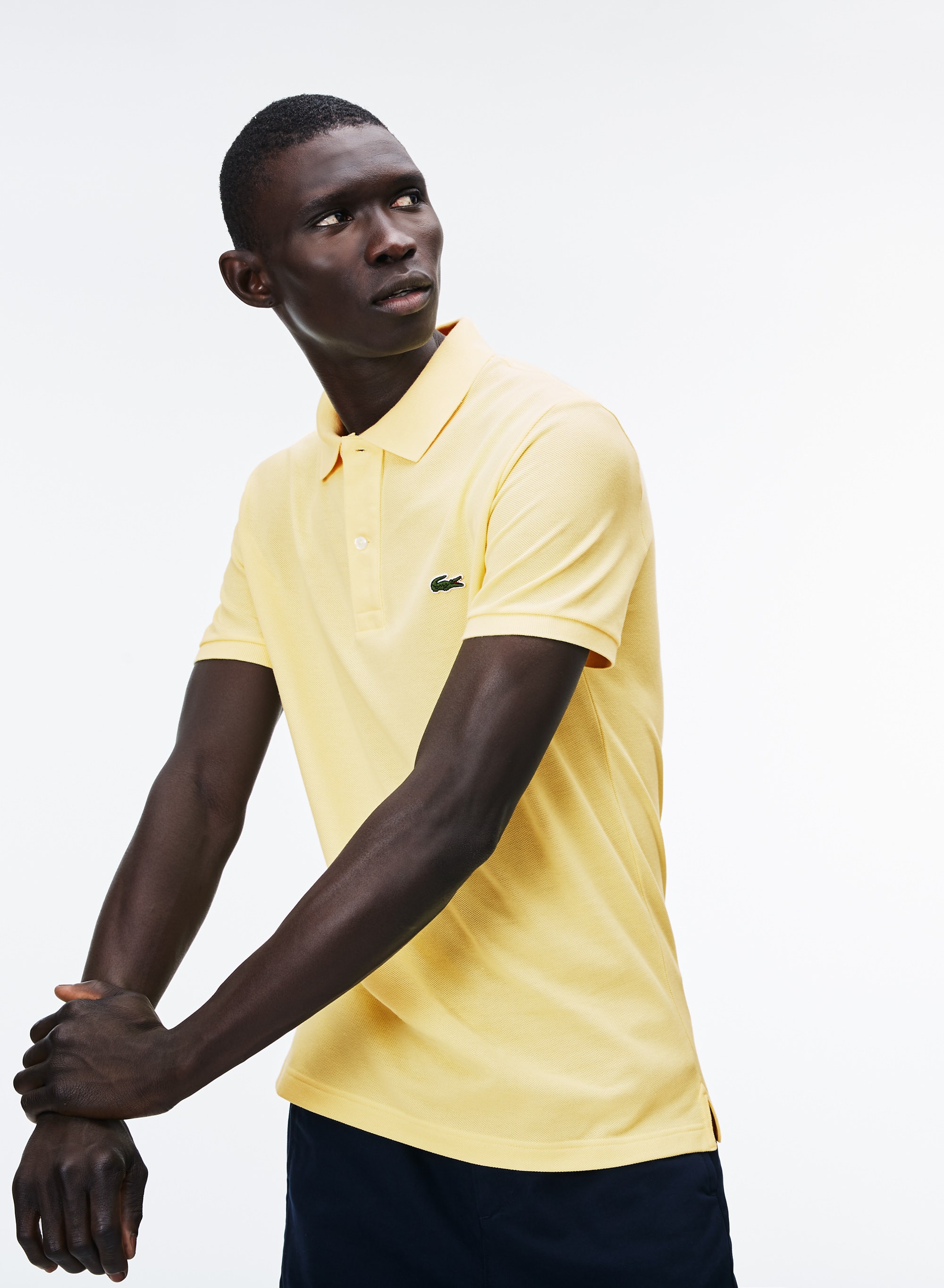 Slim Fit L.12.12 Pique Polo Shirt