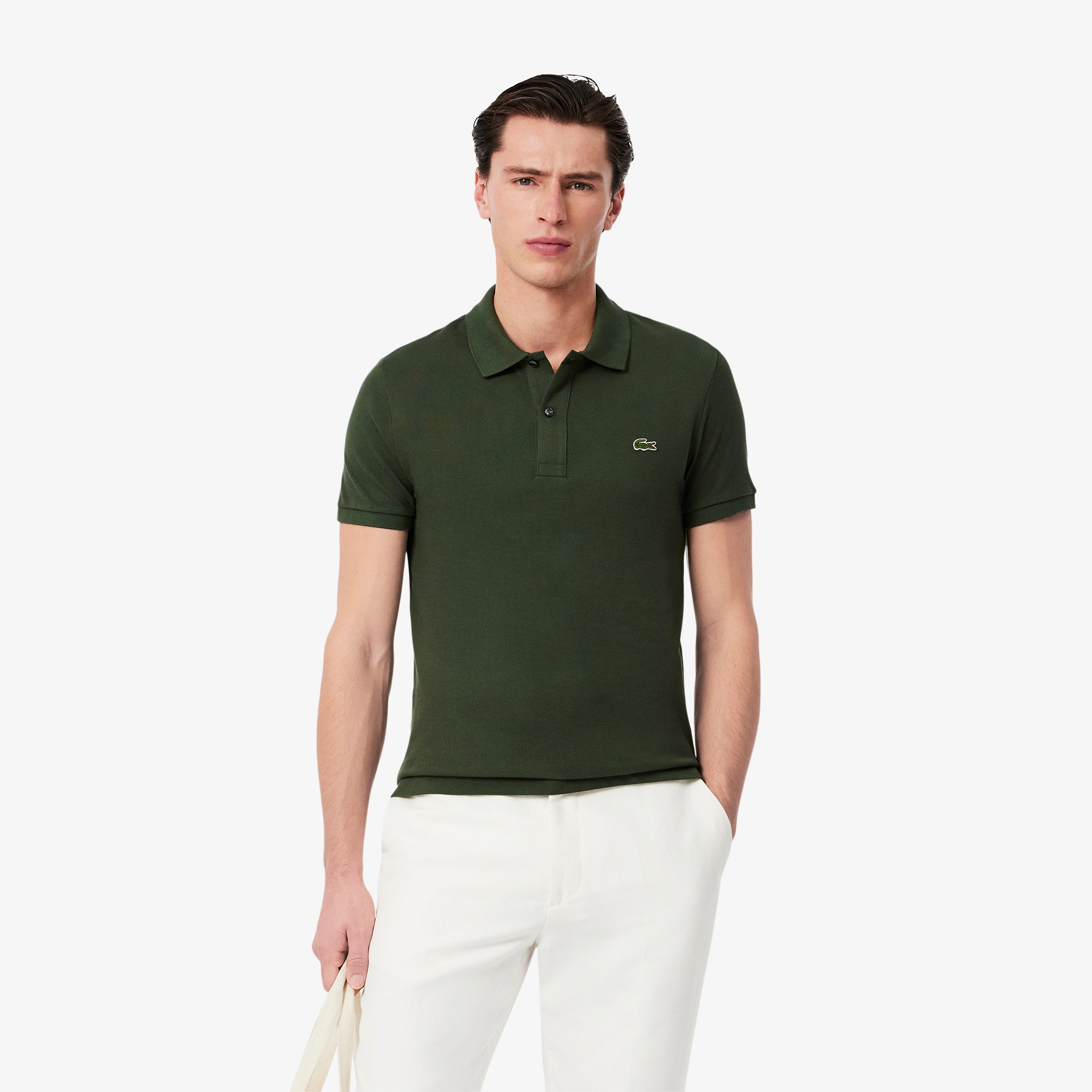 Slim Fit L.12.12 Pique Polo Shirt