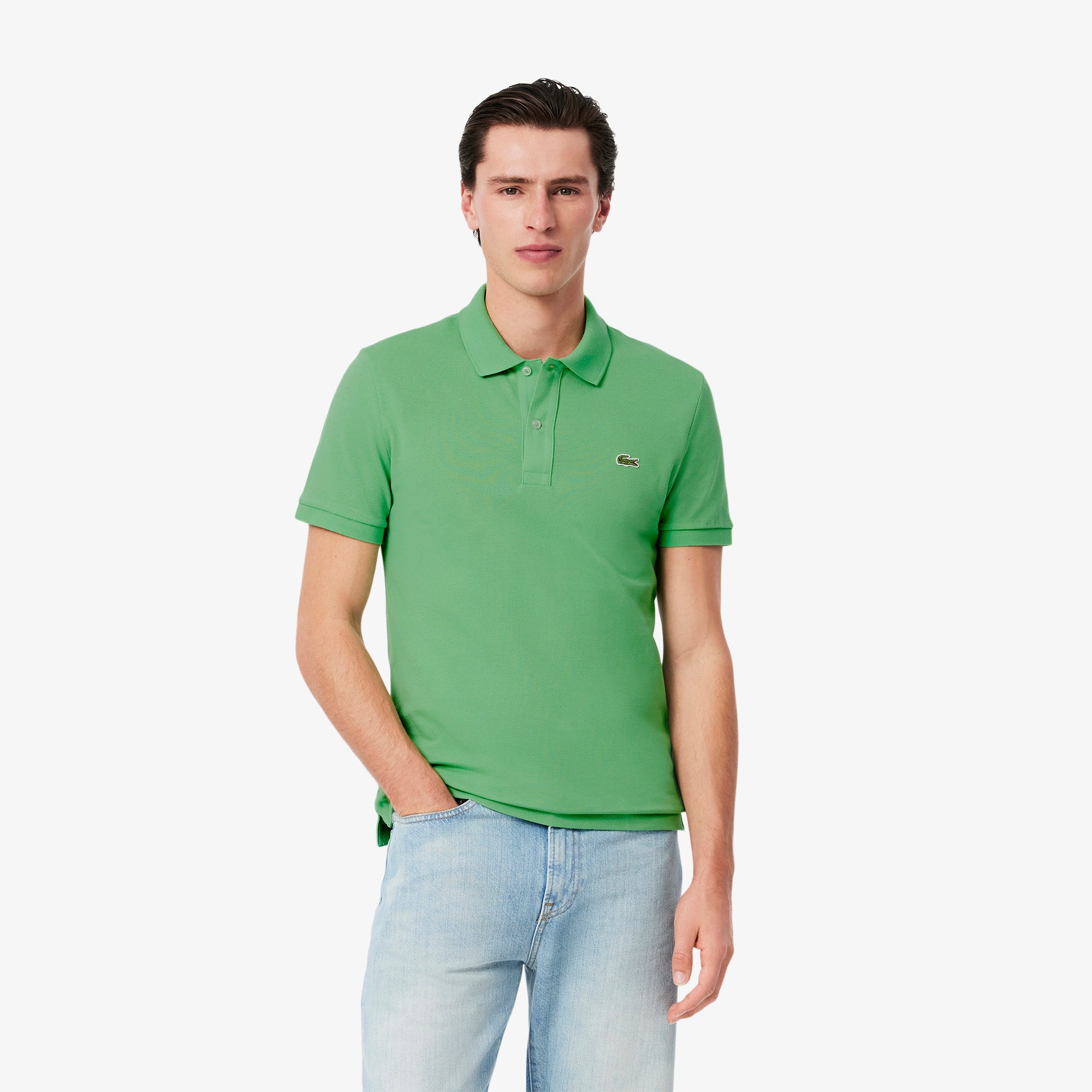 Slim Fit L.12.12 Pique Polo Shirt