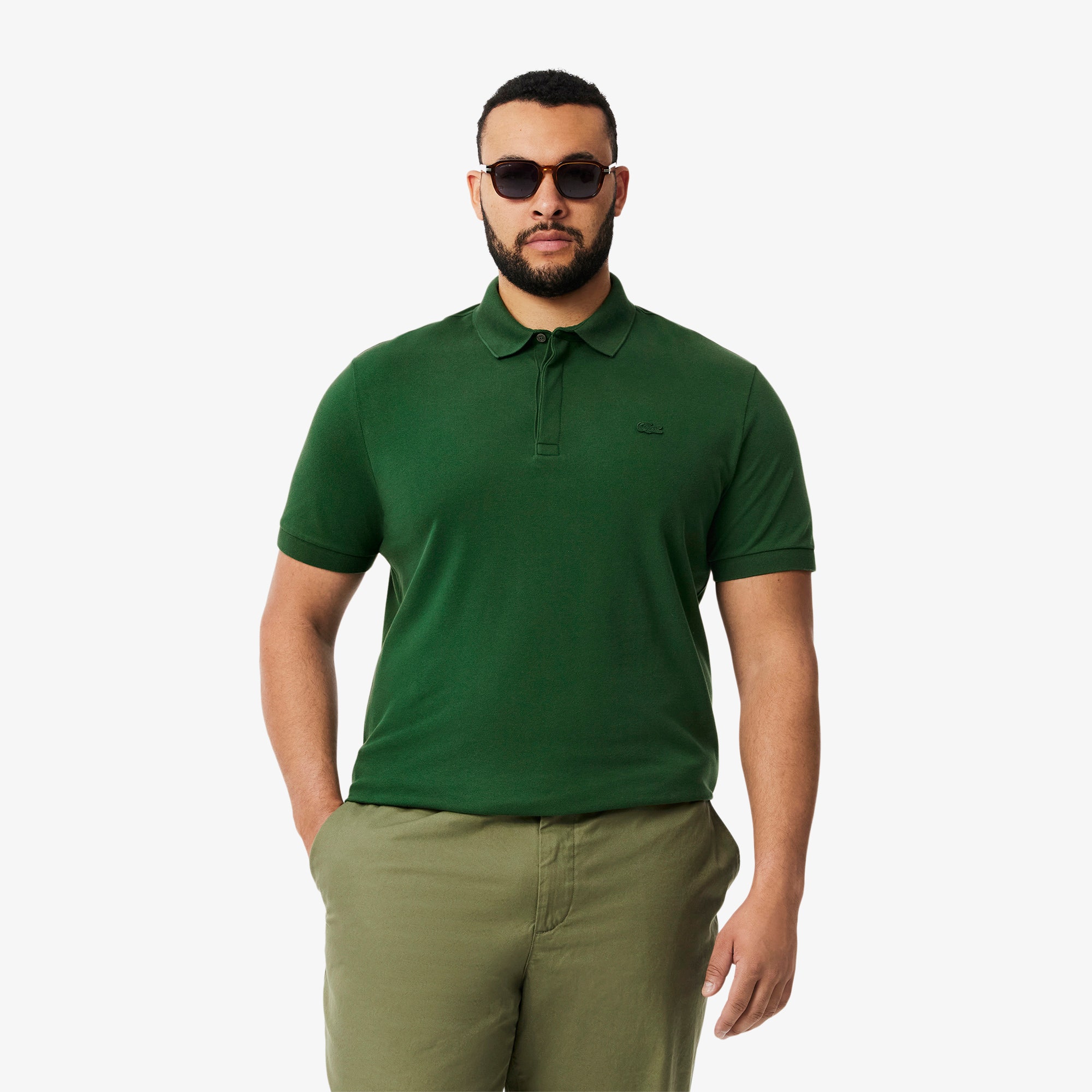 Regular Fit Paris Stretch Pique Polo Shirt