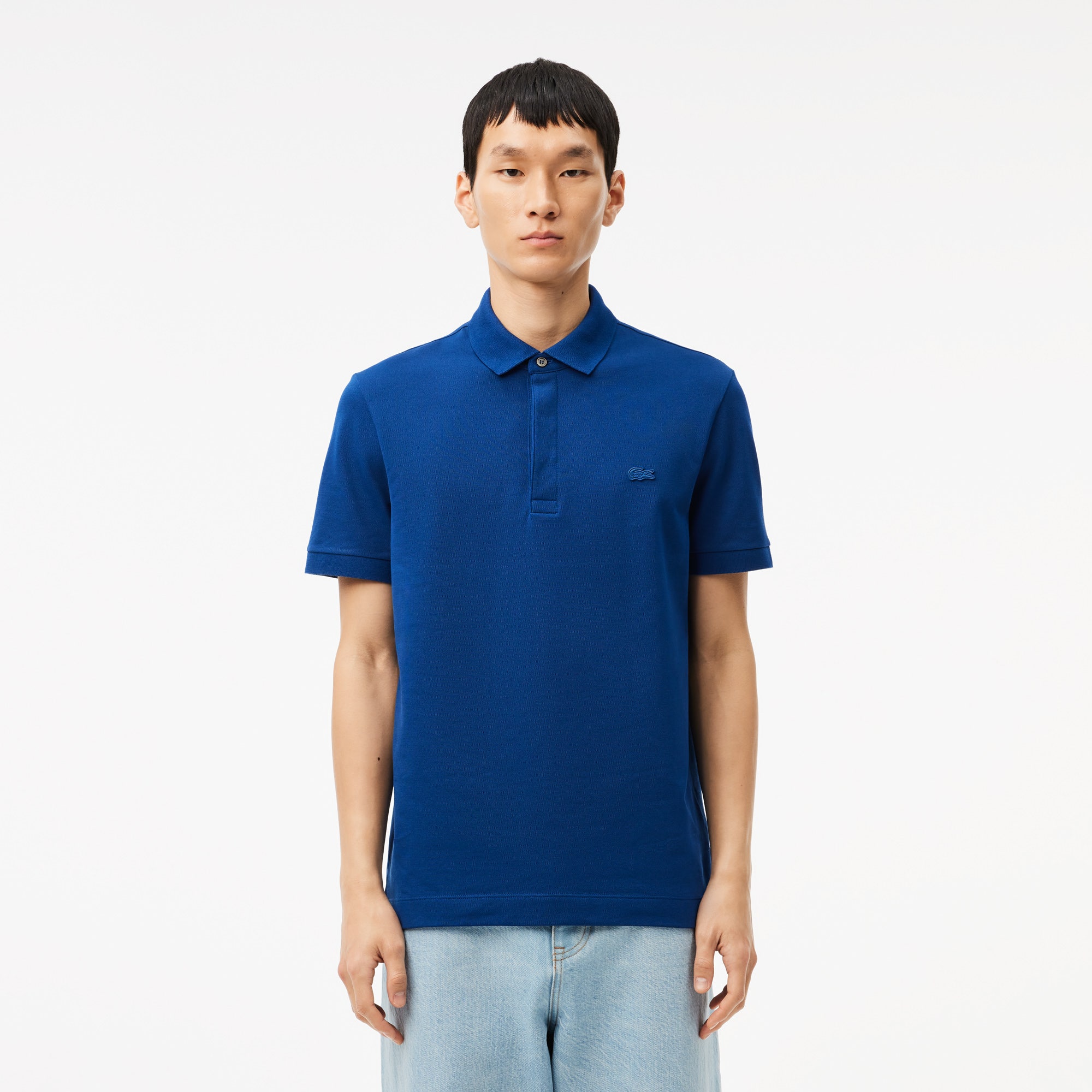 Regular Fit Paris Stretch Pique Polo Shirt