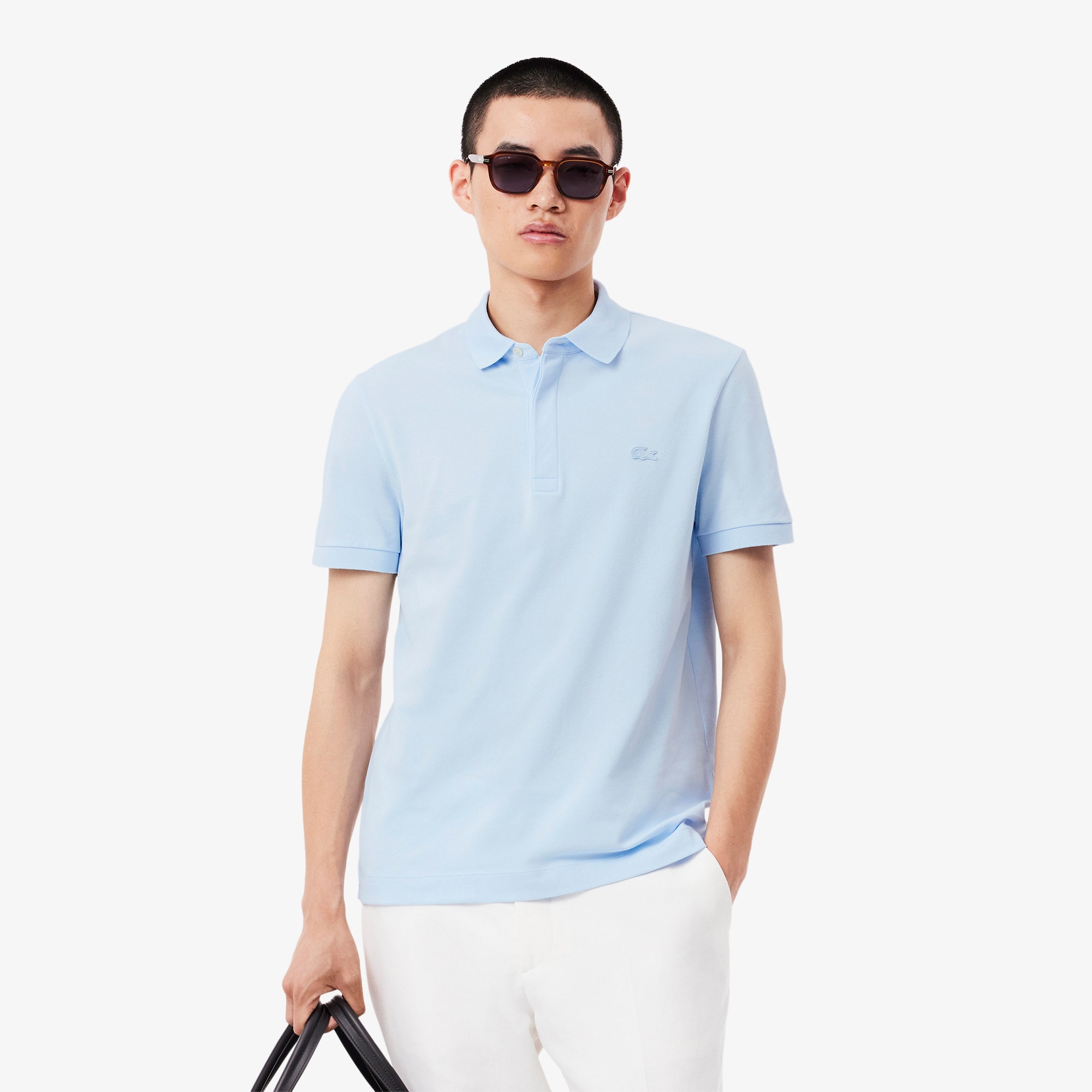 Regular Fit Paris Stretch Pique Polo Shirt