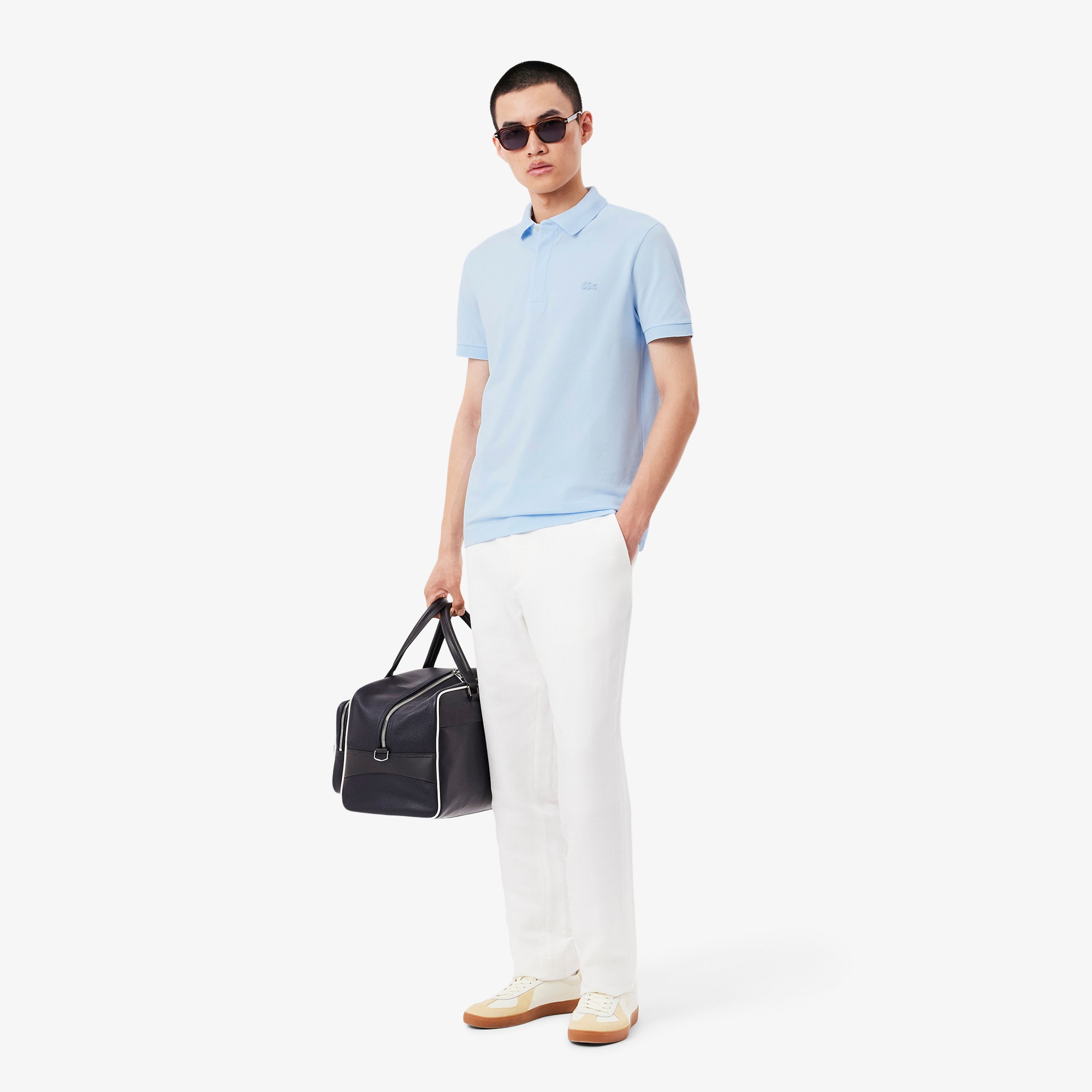 Regular Fit Paris Stretch Pique Polo Shirt