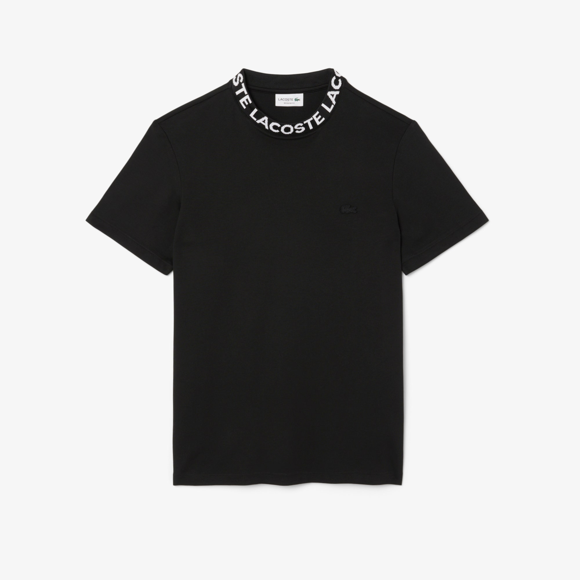 Jacquard Branded Pique T-shirt