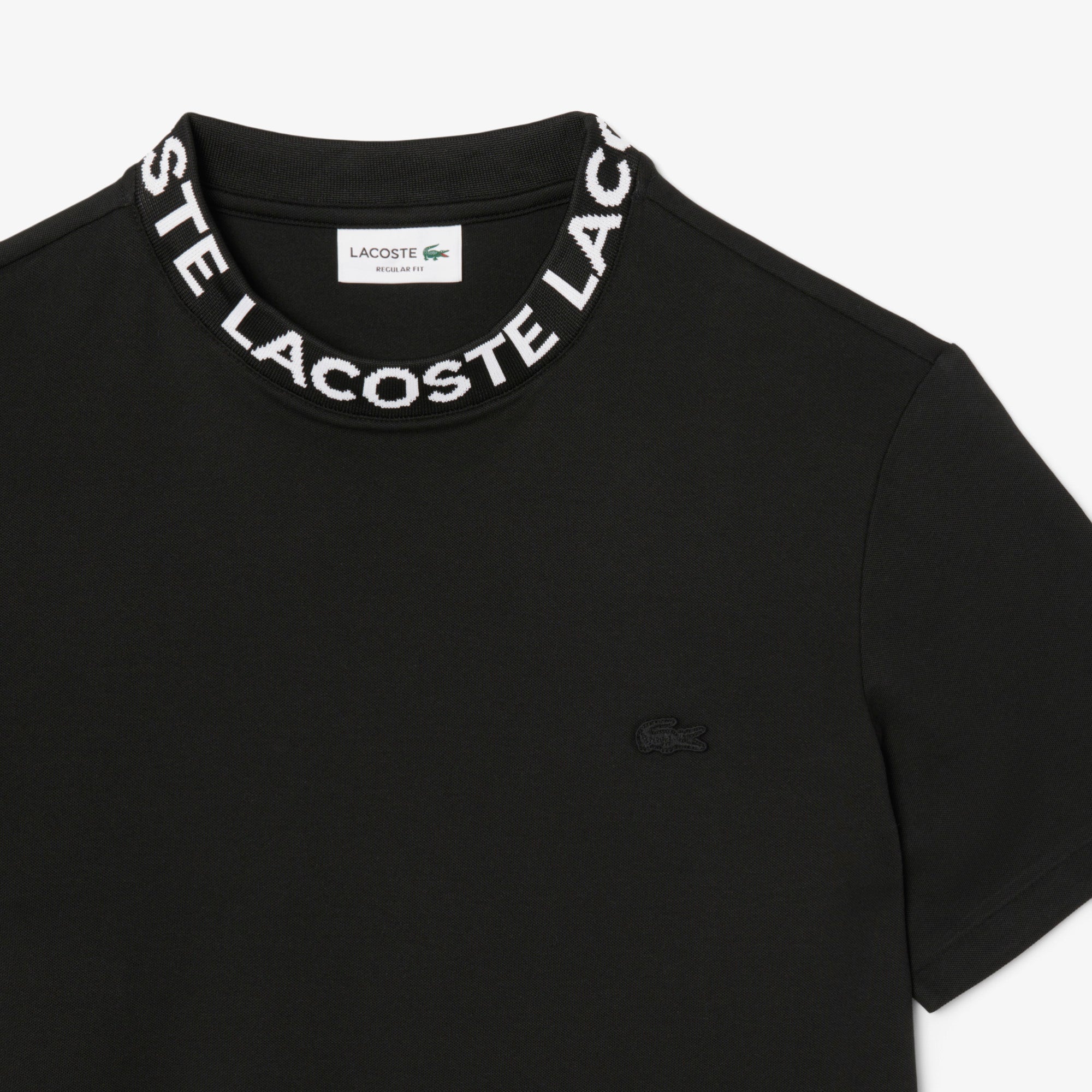 Jacquard Branded Pique T-shirt